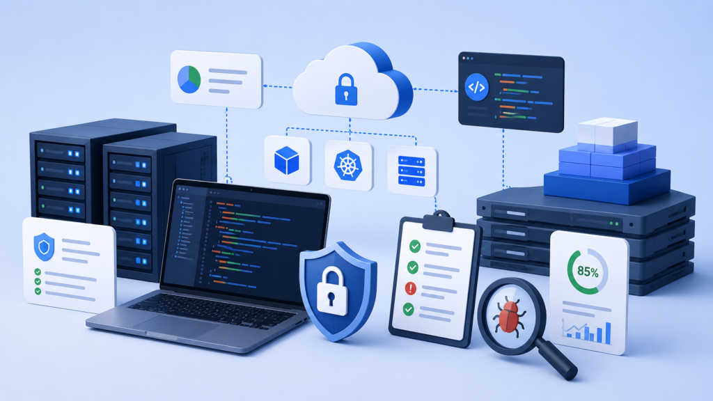 Container & Infrastructure as Code Security   Secure your cloud and container infrastructure from code to deployment by catching vulnerable packages, exposed secrets, risky Kubernetes settings, and IaC misconfigurations before production. DAST OWASP Top 10